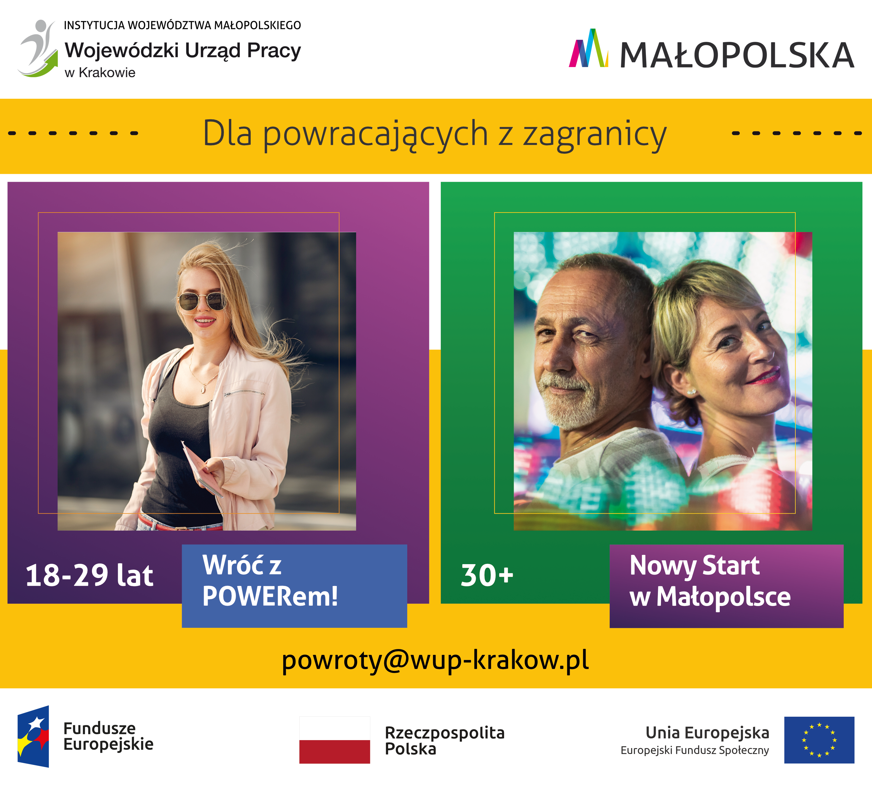 Projekt Nowy Start w Małopolsce