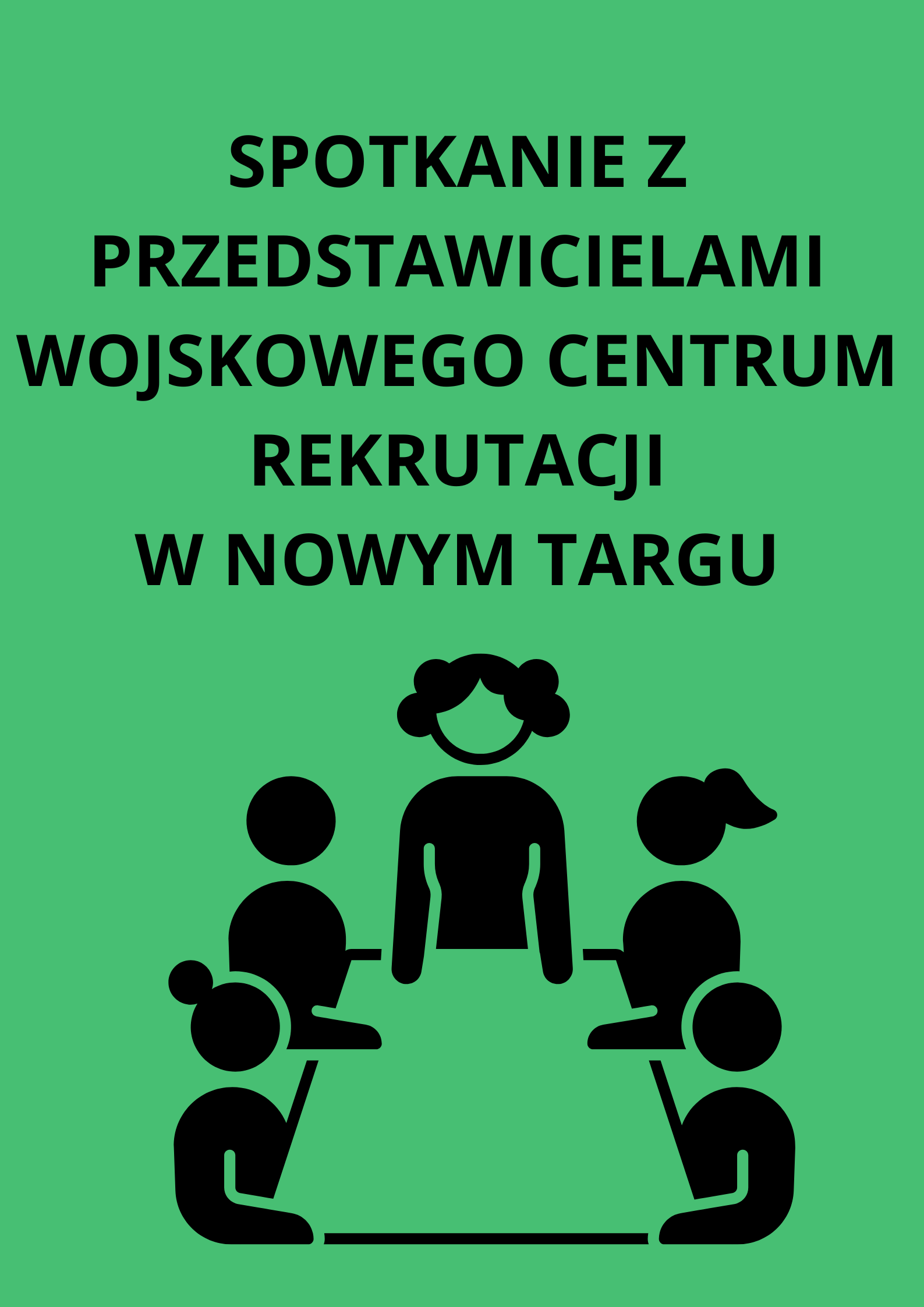 Zdjęcie artykułu Spotkanie z przedstawicielami Wojskowego Centrum Rekrutacji w Nowym Targu.