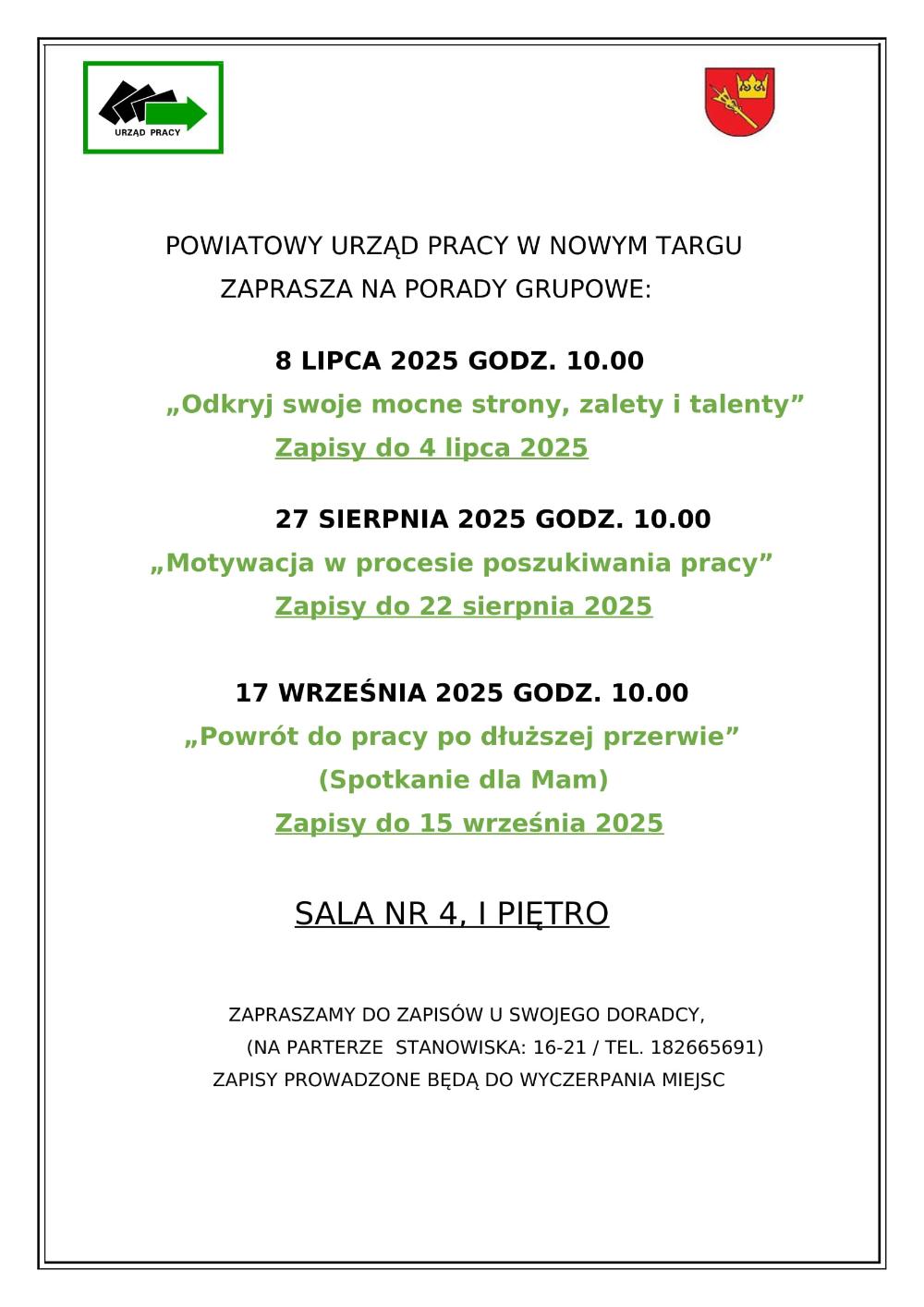 Porada zawodowa III kw.